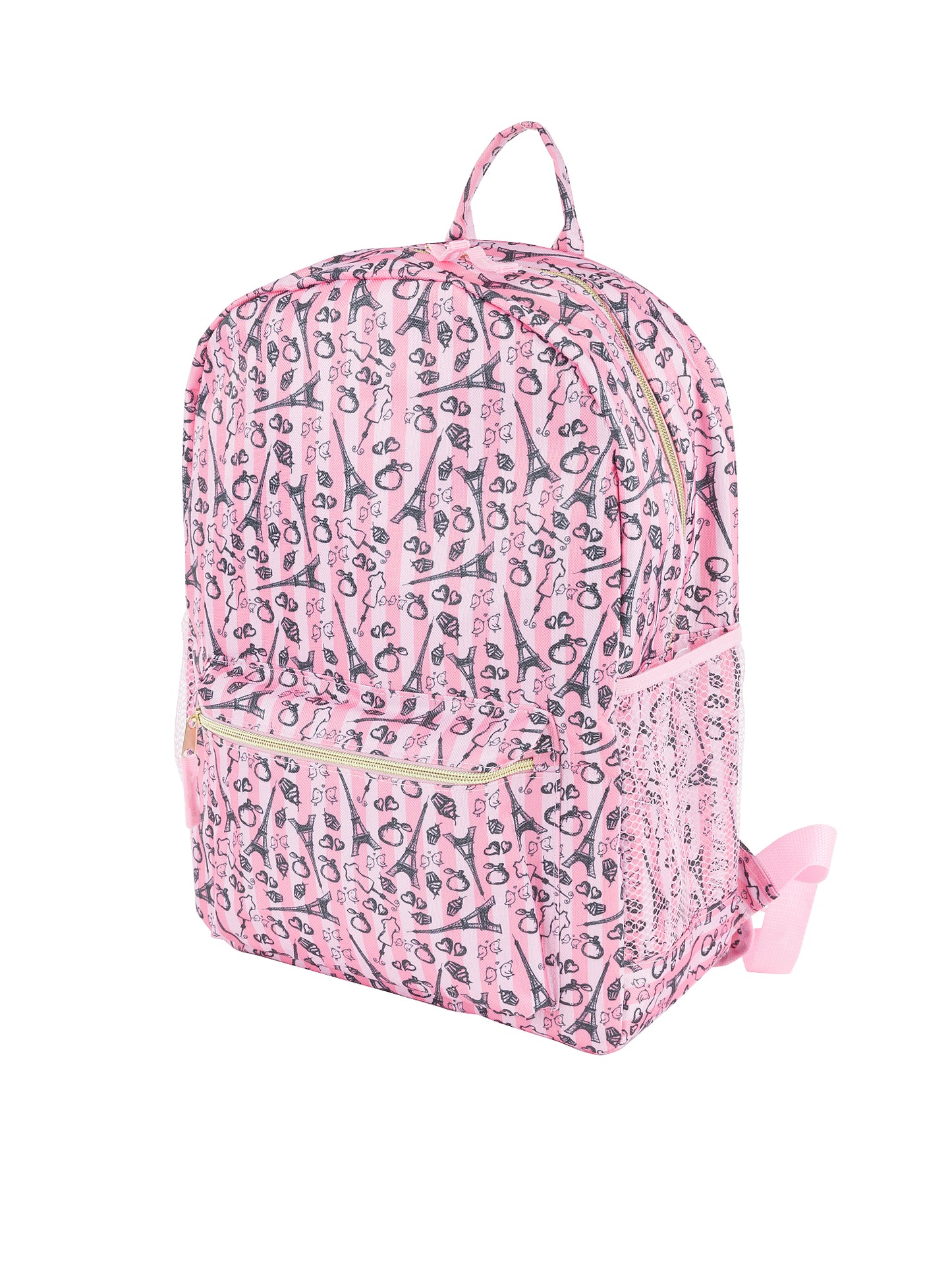 Nylon Backpack w/ Side Pockets - Under1Sky