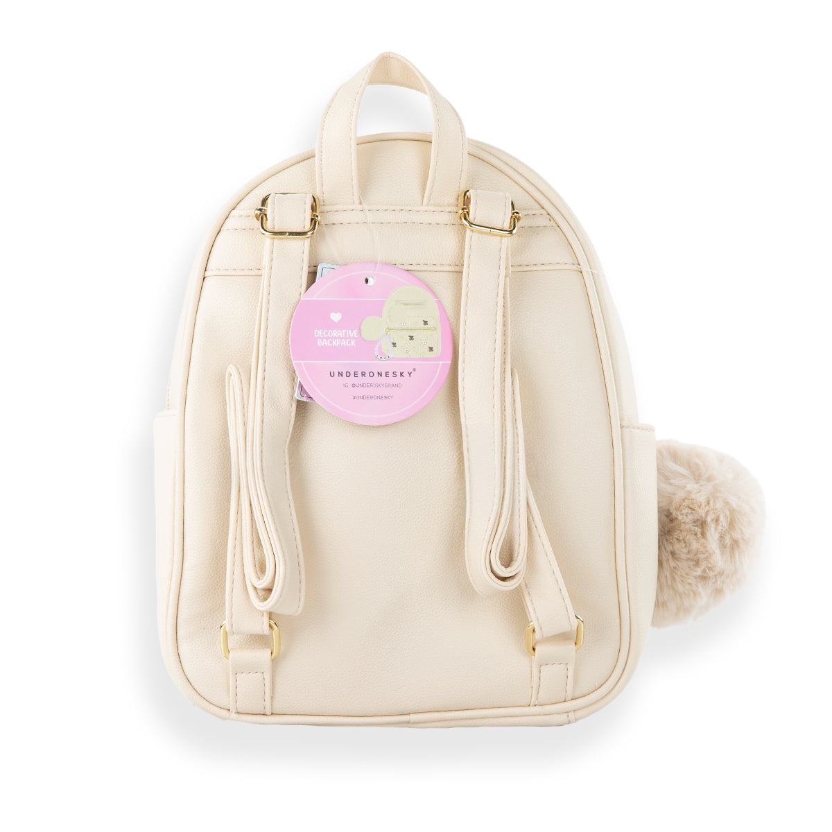 Cherry & Daisy Quilted Mini Backpack Set