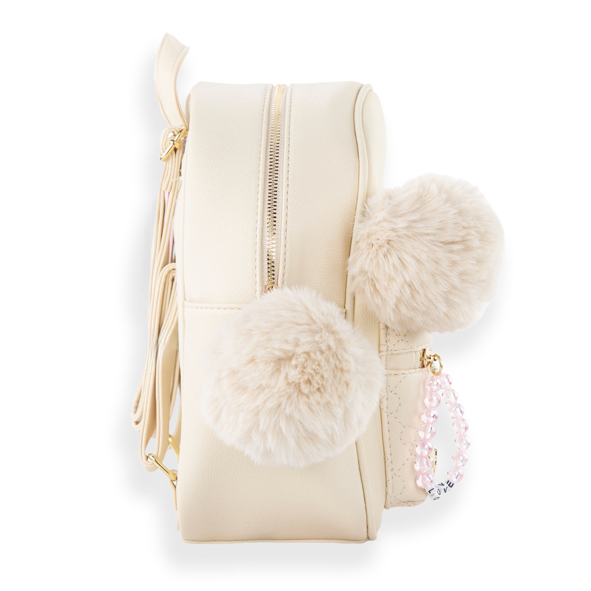 Cherry & Daisy Quilted Mini Backpack Set