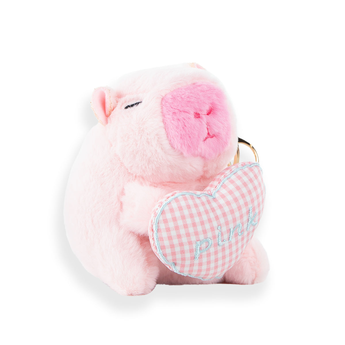 Candy Pink Capybara Mini Backpack Set