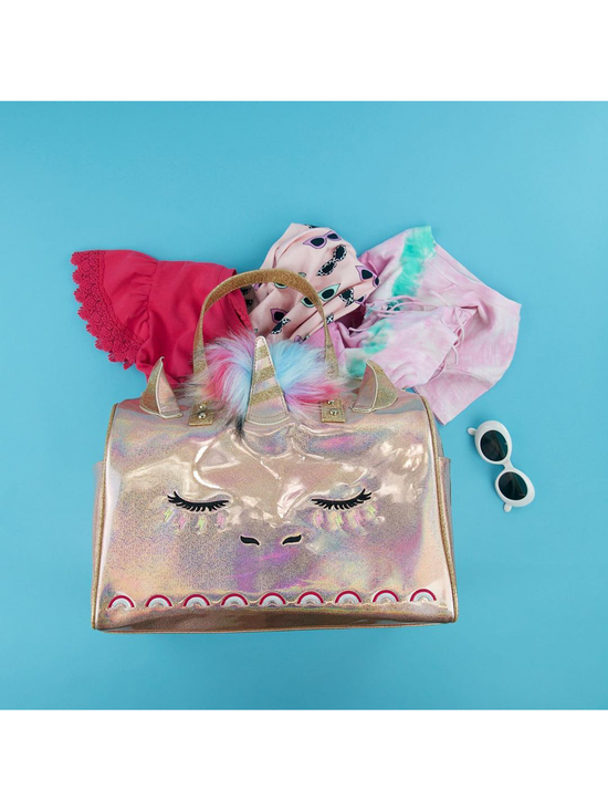 UnderOneSky Butterflies Rainbow Tie Dye Overnight Tote Bag – Aura In Pink  Inc.