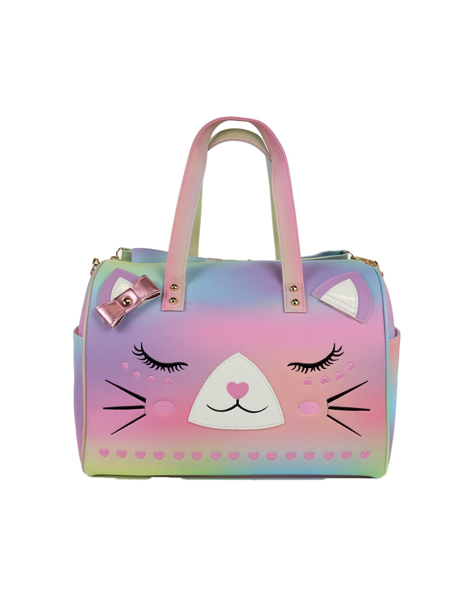 Under One Sky Rainbow Cat Weekender Bag