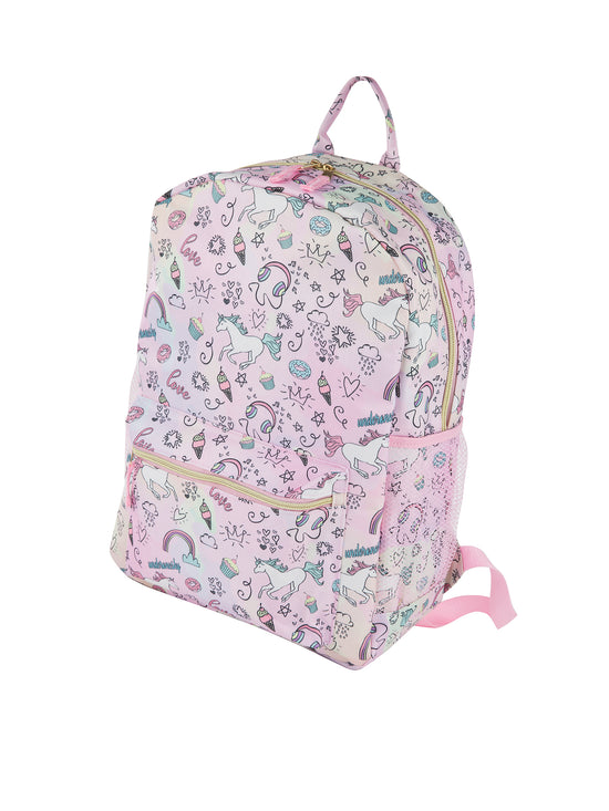 Load image into Gallery viewer, Nylon Backpack w/ Side Pockets - Under1Sky
