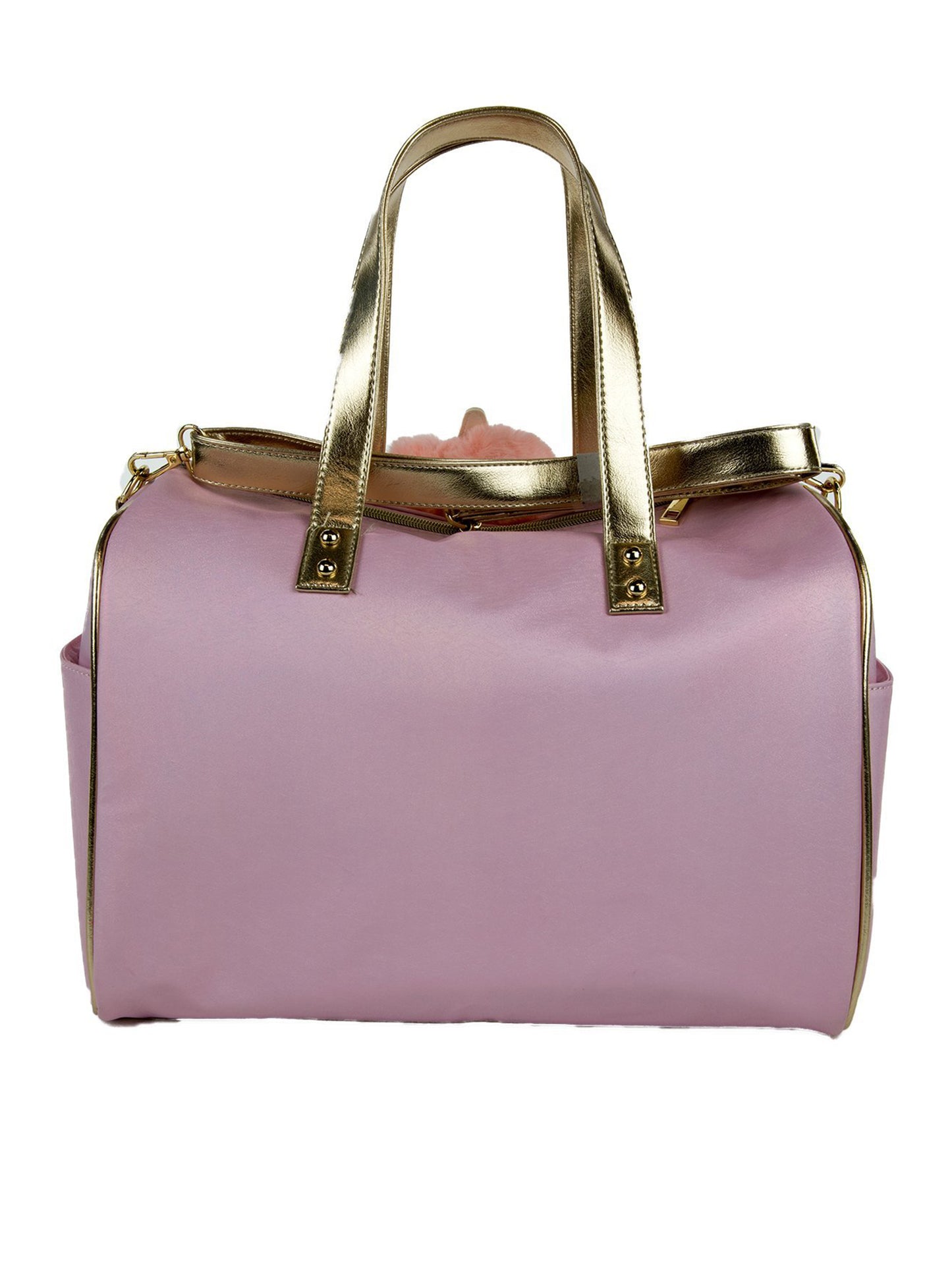 Under One Sky Pink Caticorn Glitter Overnight Weekender Duffle Bag Travel  New