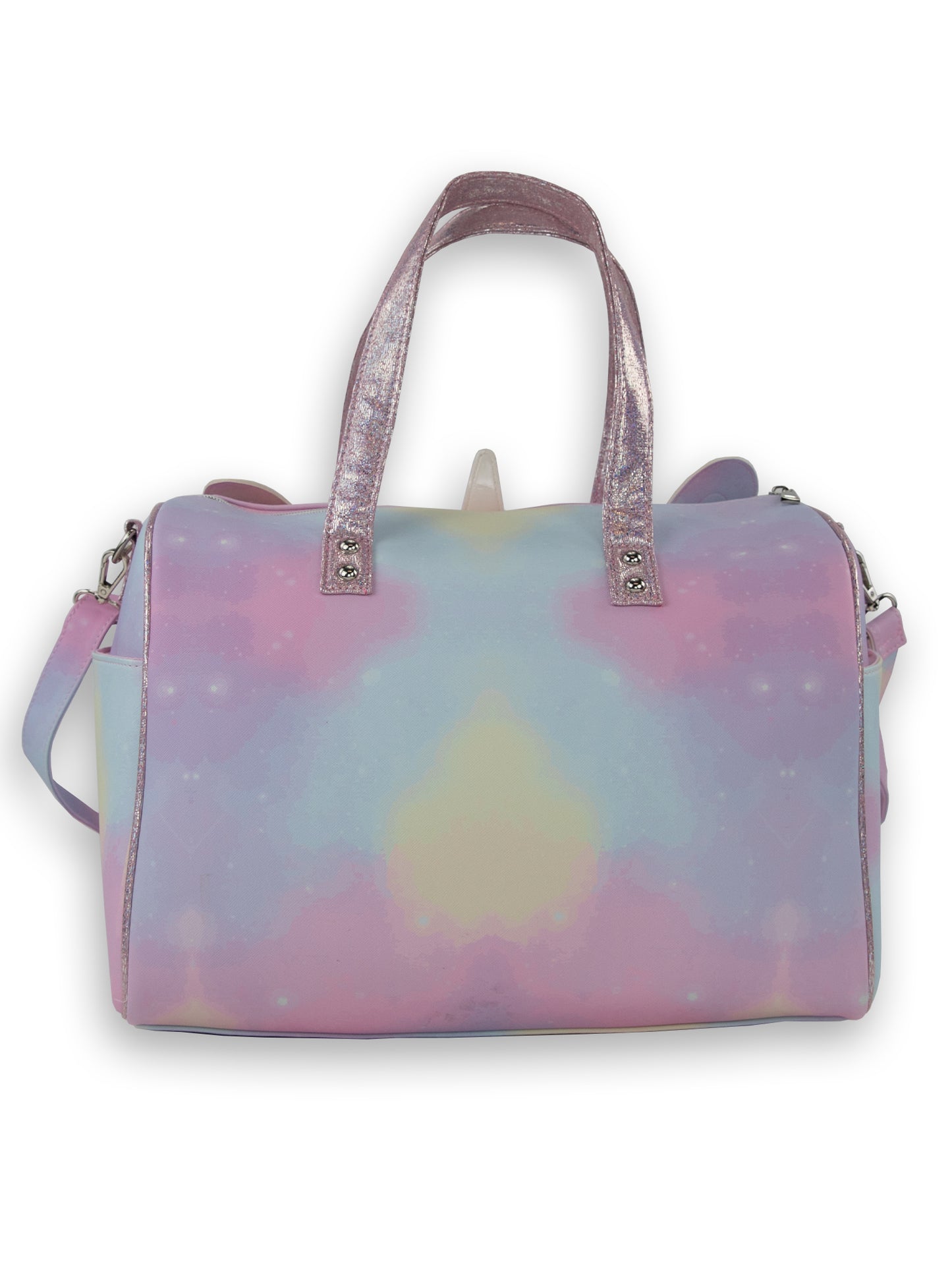 Under One Sky Brooklyn Bear Weekender Bag In Lilac Multi | ModeSens