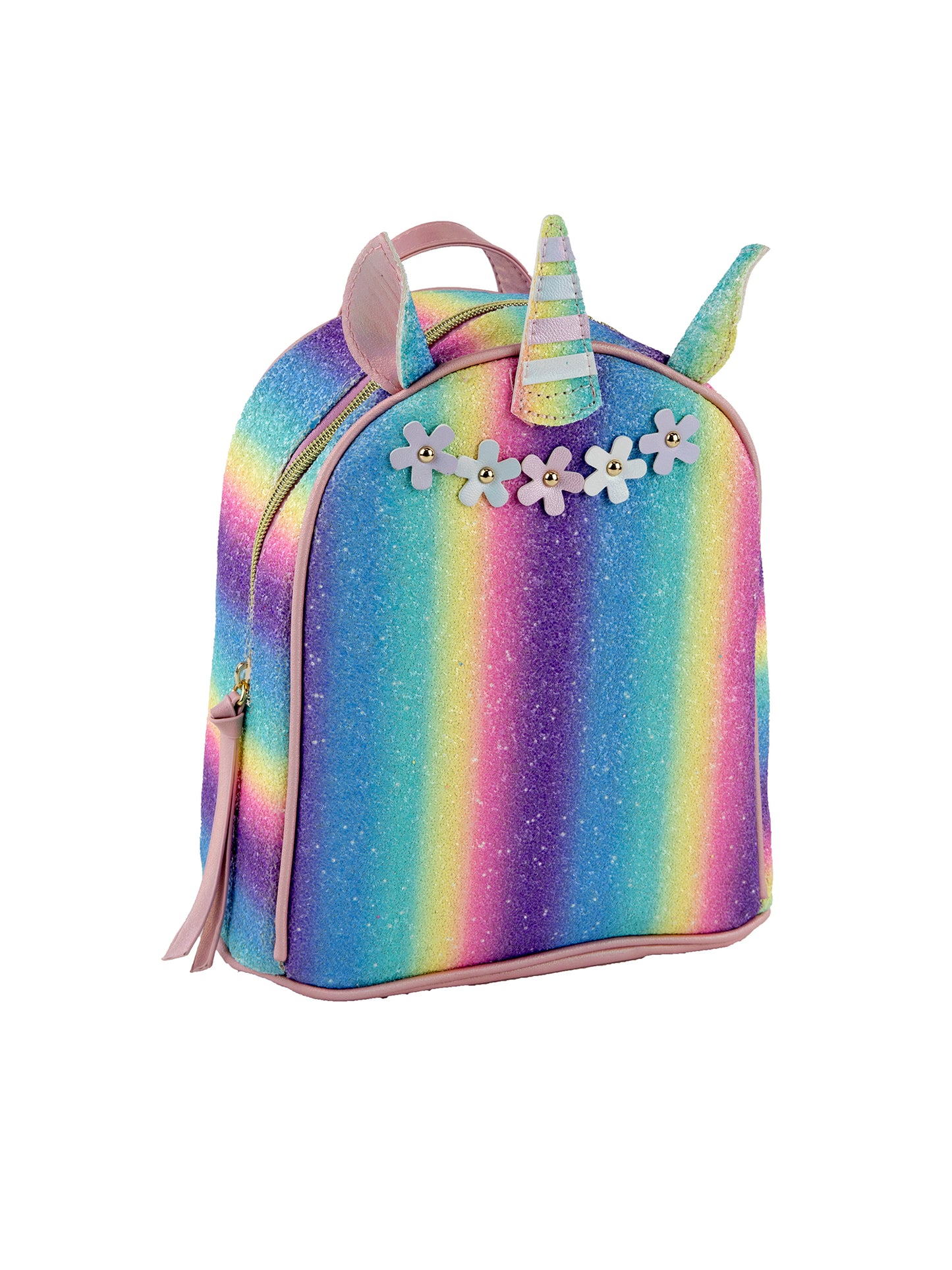 Under One Sky Rainbow Pom Unicorn Backpack